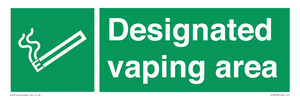 Designated vaping area